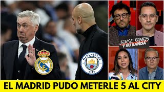 REAL MADRID PERDONÓ al MANCHESTER CITY y puede pagarlo en el ETIHAD  Jorge Ramos y Su Banda [upl. by Enilrad]