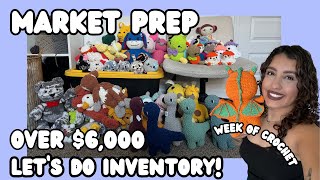 MARKET PREP 🌺 CHAT AND CHAT  LETS DO INVENTORY 🌞 6K WORTH [upl. by Sellma619]