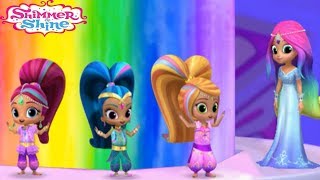 Shimmer and Shine Rainbow waterfall Adventure Games Online [upl. by Schnell329]