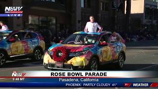 ROSE PARADE 2019 Annual Tradition In Pasadena California [upl. by Weirick]