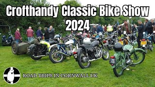 Crofthandy Classic Bike Show 2024 Cornwall England BSA Bantam [upl. by Eirac]