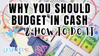 WHY YOU SHOULD CASH BUDGET amp HOW TO DO IT  CASH BUDGETING  CASH STUFFING  CASH 101 [upl. by Gausman958]