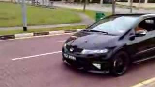 Honda Civic Type R Acceleration FN2 VSA [upl. by Bilek]