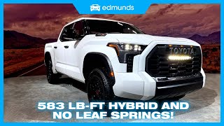 2022 Toyota Tundra First Look  Toyotas FullSize Pickup Gets a Redesign  Price Updates amp More [upl. by Gabbi911]