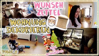 Es wird weihnachtlich🎄• Wunschzettel bastelnamp Felix sagt quotIch liebe dichquot• Maria Castielle [upl. by Notaek]