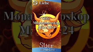 Stier LIEBE ❤️ Horoskop März 2024 [upl. by Sicular]