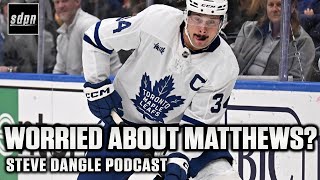 Matthews Is in Germany To Treat His Injury amp Maple Leafs Are Icing Thin Lineup Against Vegas [upl. by Seniag189]