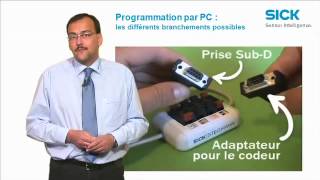 Codeur incrémental DFS60 par SICK et programmation par PGT10 [upl. by Ettennej602]