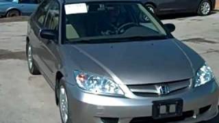 SOLD  2004 Honda Civic LX  Stock Number 4160 repairable damaged [upl. by Ralyat427]