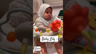 Lucunya Baby Lily Pakai Hijab cipung rayyanza shorts [upl. by Quirk9]