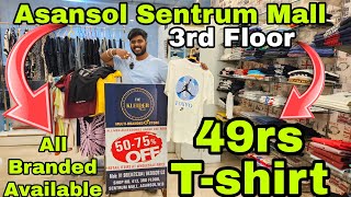 Asansol Sentrum mall 49rs Tshirt Start bumper Offer [upl. by Hennie]