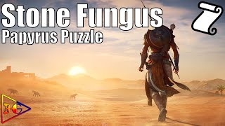 Assassin’s Creed Origins  Papyrus Puzzle  Stone Fungus [upl. by Alebasi]