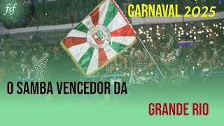 O samba vencedor da Grande Rio 2025  Impressões iniciais [upl. by Lippold3]