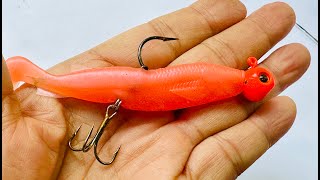 How to bait jig head enhancement  Đầu jig tăng cường [upl. by Illak176]