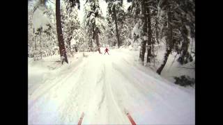 Traversée du Vercors en ski de fond 2014 [upl. by Eecrad910]