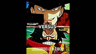 Mihawk Vs Roger amp Whitebeard 🗿 onepiece fyp fypシ゚viral [upl. by Ydissahc]