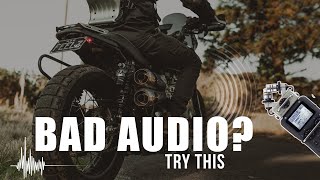 3 Indepth Tips on How to Record MOTORCYCLE AUDIO  Minus the wind noise 2021 [upl. by Huntington]