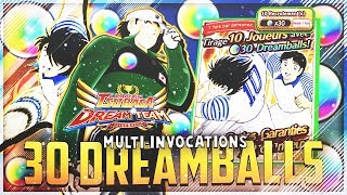 INVOCATIONS CAPTAIN TSUBASA DREAM TEAM 1M DE DL avancement de mon compteconfédération [upl. by Brawley828]