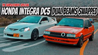 BEAMS SWAPPED COROLLA amp IMPORT INTEGRA DC5  Spending a day with these special cars [upl. by Alcus388]