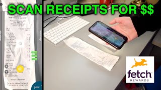 Fetch Rewards App Review Update 2022  How to Make Money Scanning Receipts [upl. by Teresa499]