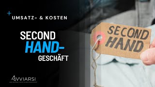 Finanzplan für ein Second Hand Geschäft  2nd Hand  AVVIARSI GmbH [upl. by Eckblad]