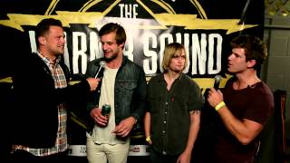 Julian McCullough interviews The Rubens at SXSW [upl. by Anawat690]