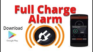 improve battery health  full charge alarm battery alarm [upl. by Fougere248]