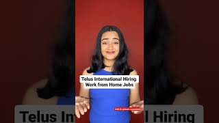 Telus International Hiring [upl. by Rehm]