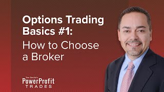 Options Trading Basics 1 How To Choose a Stock Broker with Tom Gentile [upl. by Federico]