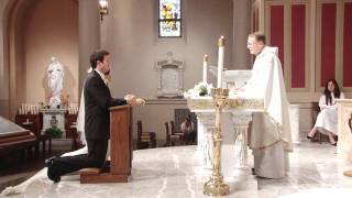 Catholic Wedding Ceremony at St Monicas Catholic Church in Santa Monica [upl. by Marijane]