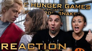 The Hunger Games The Ballad of Songbirds and Snakes REACTION First Time Watching  Movie Review [upl. by Warrick]