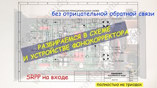 Схема лампового фонокорректора для винила EQUALIGHT [upl. by Ulphia]