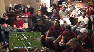 Florida State Fans React to 2014 BCS National Championship [upl. by Aeel]