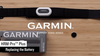 Support Changing the battery on an HRMPro™ Plus Heart Rate Monitor [upl. by Aicilanna]