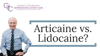 Articaine vs Lidocaine [upl. by Ines]