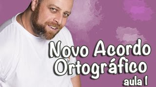 Novo Acordo Ortográfico  Parte 1 Prof Noslen [upl. by Krein437]