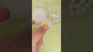 Aretes con perlas y mostacillas diy tutorial shortvideo bracelet ideas handmade [upl. by Niram]