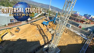 Fast amp Furious Coaster Construction Updates  Universal Studios Hollywood Updates [upl. by Spearing]