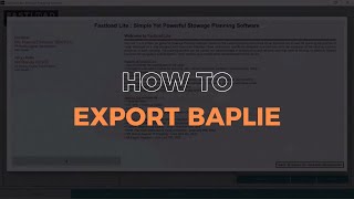 How to Export BAPLIE Basic Guide for Fastload [upl. by Adnomal]