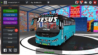 JESUS TRVELS THRISSUR  ZED ASTRA BS6 BUS MOD  bussid [upl. by Akahc]