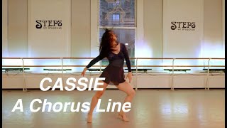 A CHORUS LINE  CASSIE Music amp The Mirror [upl. by Rossen]