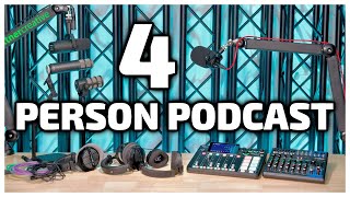 Everything You Need for The BEST 4 Person Podcast [upl. by Flight546]