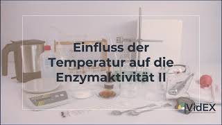 Einfluss der Temperatur auf die Enzymaktivität II [upl. by Roseanna]