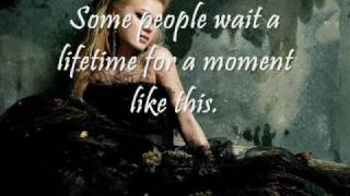 A Moment Like This  Kelly Clarkson with lyrics [upl. by Onileba252]