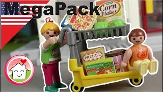 Playmobil Mega Pack – Shopping with the Hauser Family [upl. by Alastair]