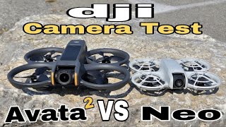 Dji NEO VS Dji Avata 2  Camera Test and Flight Test [upl. by Einned203]