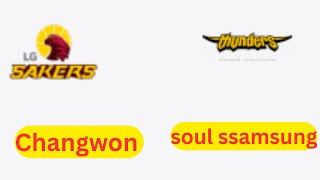 Changwon LG Sakers vs Seoul Samsung Thunders live [upl. by Asenaj]