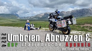 Motorradurlaub Umbrien Abruzzen amp der Apennin 2024 [upl. by Jamaal]