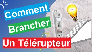 Le Télérupteur schéma et branchement  الطريقة الصحيحة لتركيب التلربتور [upl. by Enileqcaj]