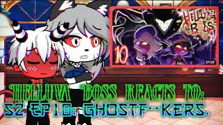 Helluva Boss reacts to S2 Ep10  Ghostfkers • Gacha Life 2 reaction 🎃👻😈 [upl. by Shorter]